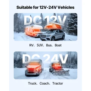 8KW Diesel Air Heater with Remote Control - Thumbnail Image 5