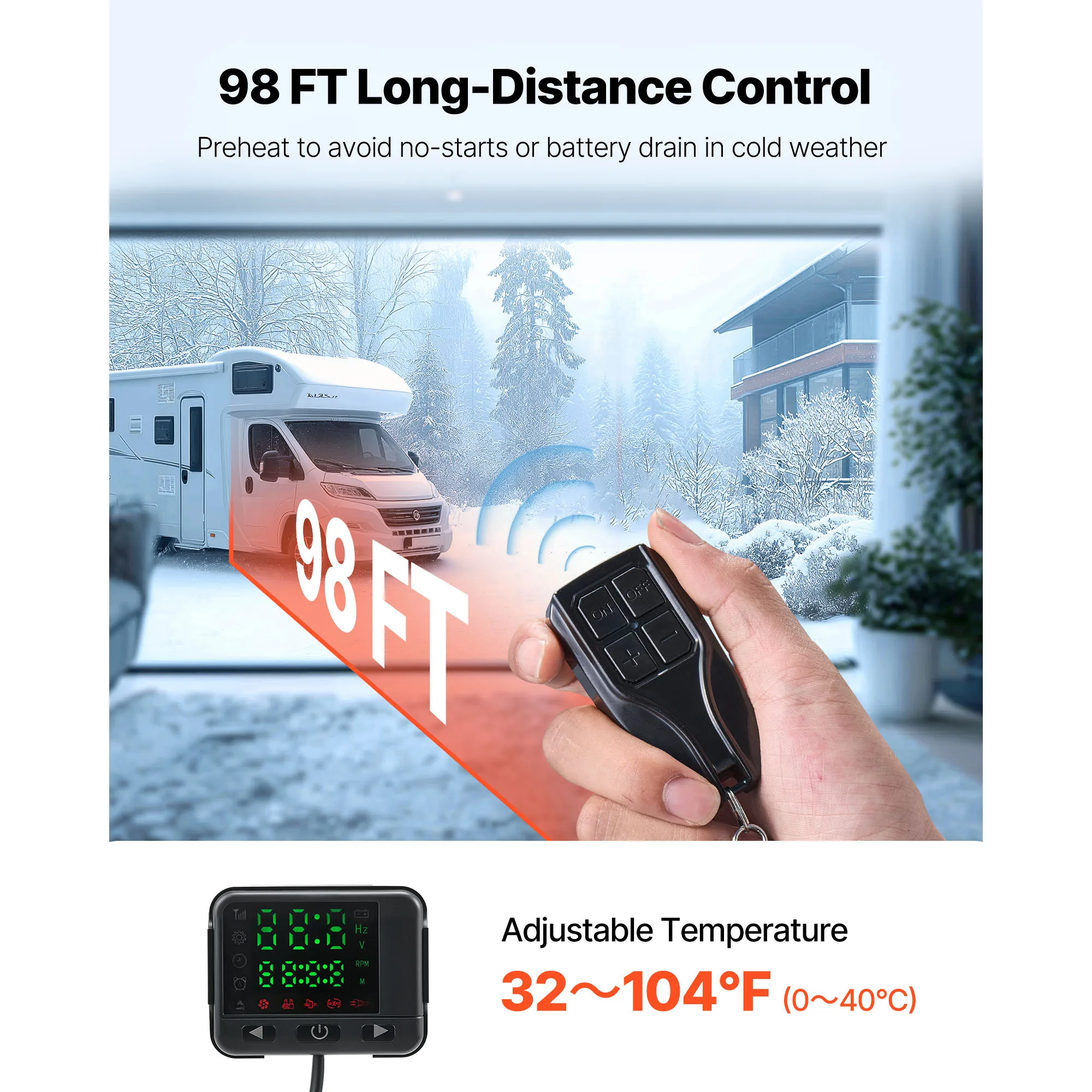 8KW Diesel Air Heater with Remote Control - Image 3