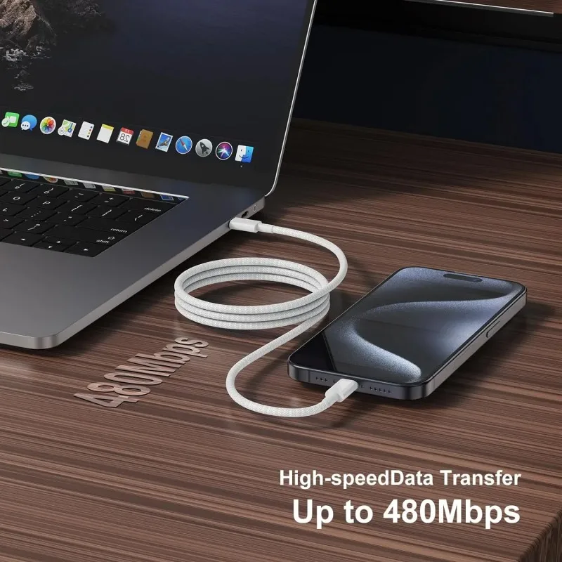 20-Pack 60W USB-C Fast Charging Cables - Image 6