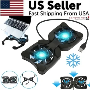 Dual USB Laptop Cooling Pad