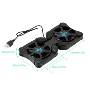 Dual USB Laptop Cooling Pad - Thumbnail Image 3