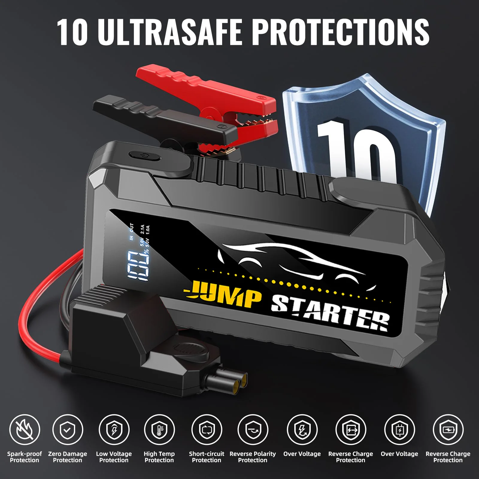 5000A Car Jump Starter - Image 4