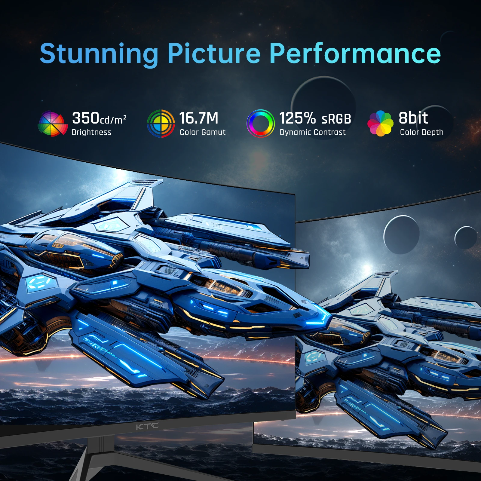 KTC 32-Inch 240Hz Gaming Monitor - Image 3