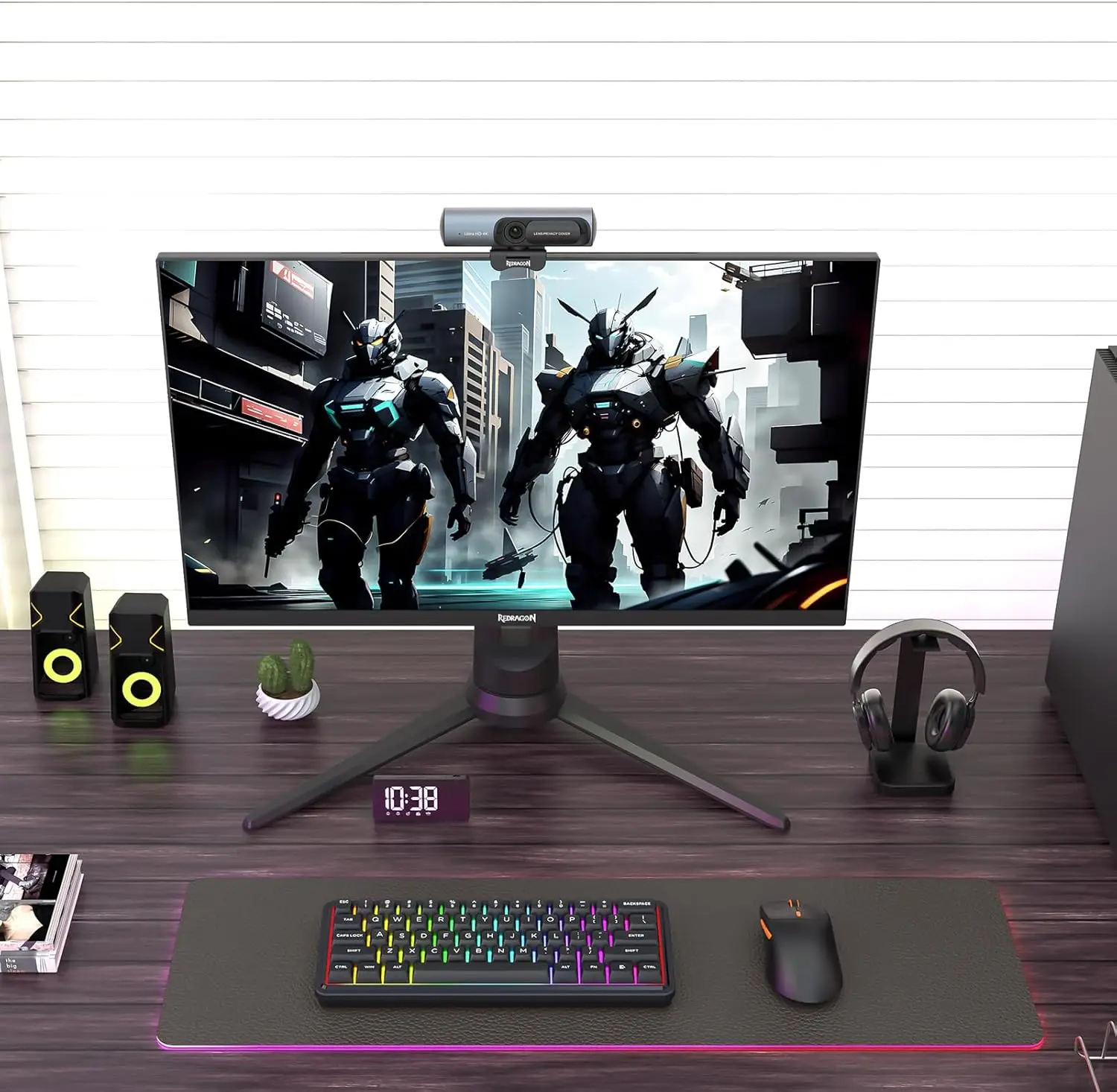 Redragon GW911 4K Webcam - Image 4