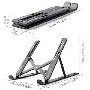 Foldable Adjustable Laptop Stand - Thumbnail Image 6