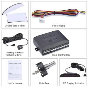 Car Parktronic LED Parking Sensor - Thumbnail Image 3