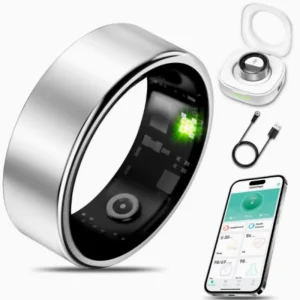 New Smart Ring R09 Health Monitor Multi Sport Mode Skin Temperature - Thumbnail Image 3
