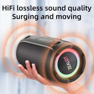 ZEALOT-S76 50W Portable Bluetooth Speaker Wireless Waterproof Outdoor IPX6 Stereo Bass Music Track Speaker Sound Box - Thumbnail Image 4