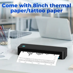 D820 Portable Thermal Printer, Inkless Thermal Printer - Thumbnail Image 2