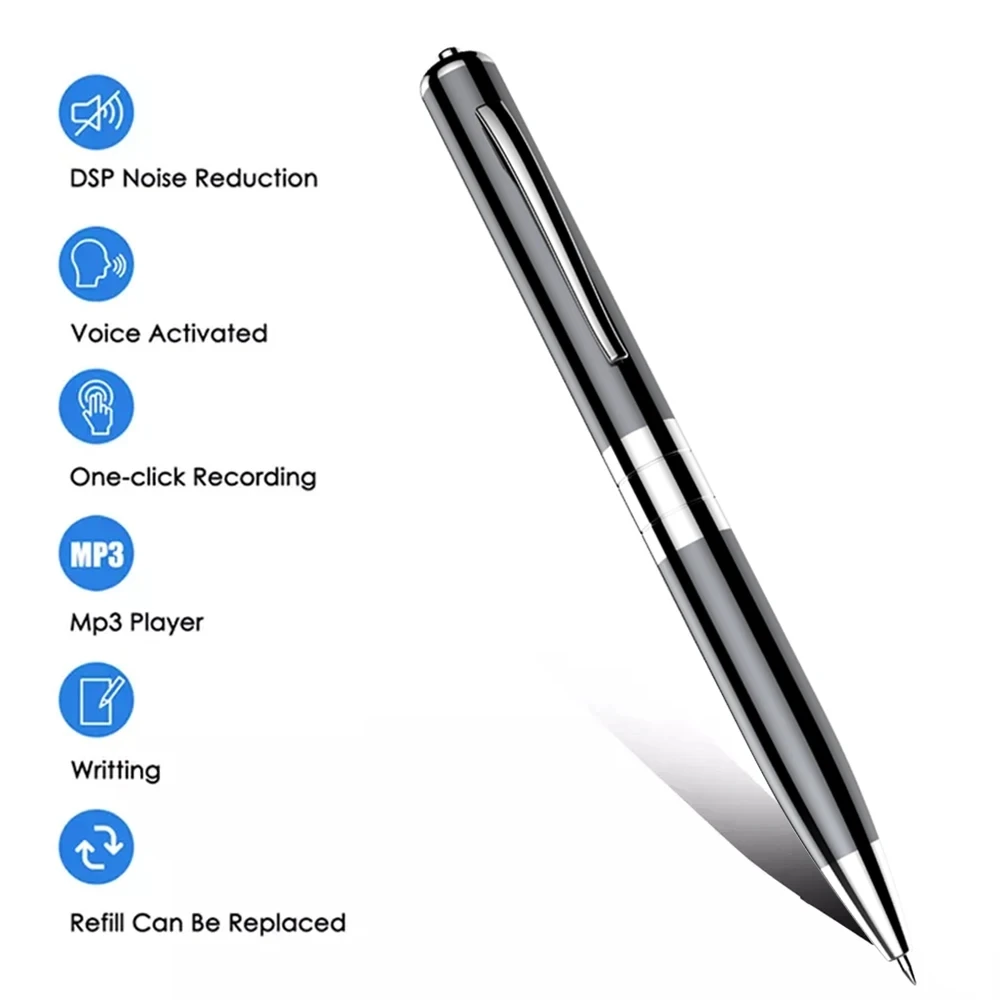 Digital Voice RecordeUSB Flash Driver Sound Audio Recording - Image 1