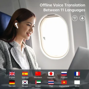 Wooask M6 Translator Earbuds,144 Languages,Bidirectional - Thumbnail Image 3