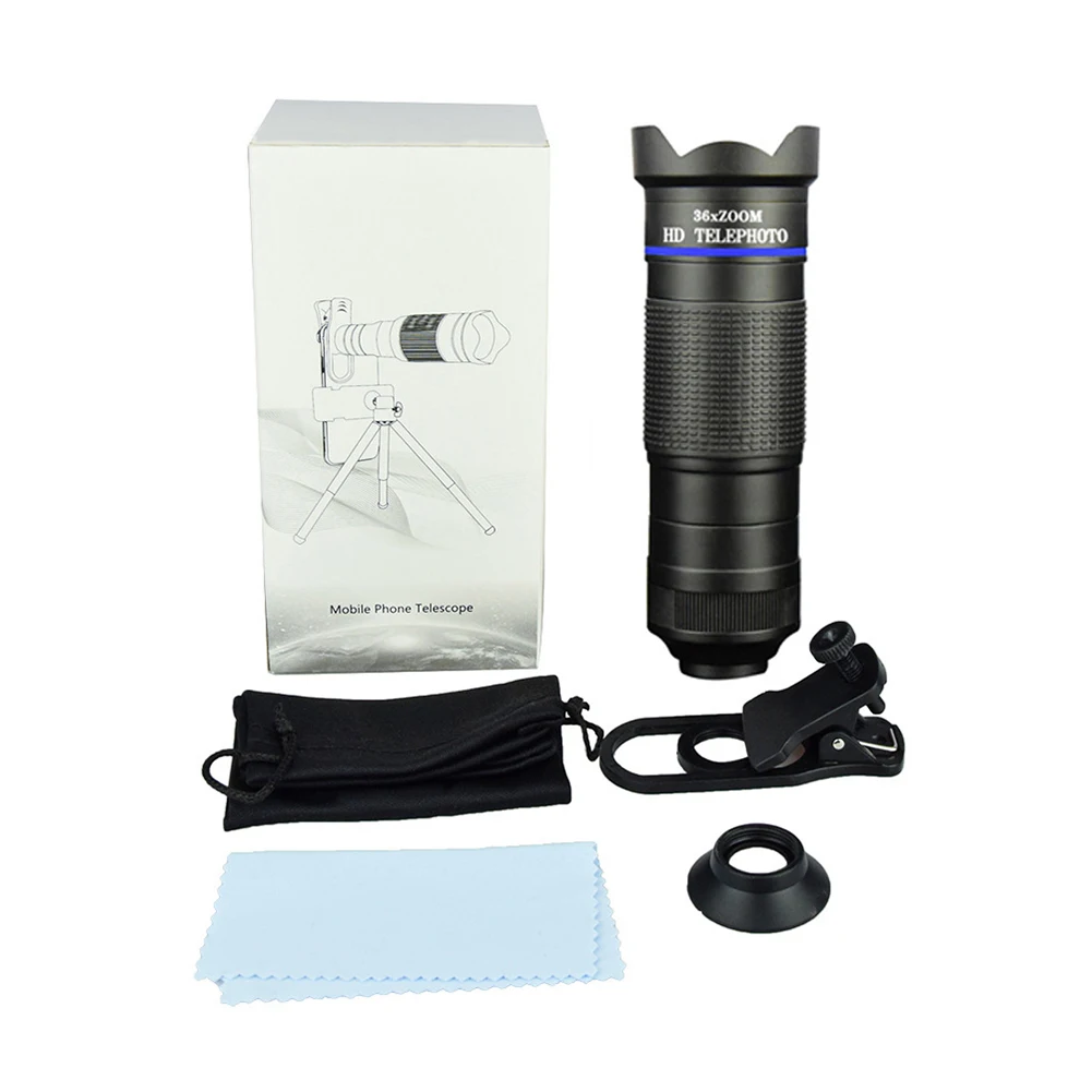 36X Telescope Zoom Lens Monocular Mobile Phone Camera - Image 2