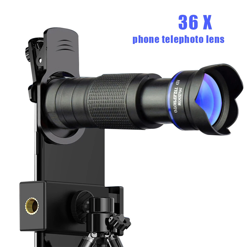 36X Telescope Zoom Lens Monocular Mobile Phone Camera - Image 1