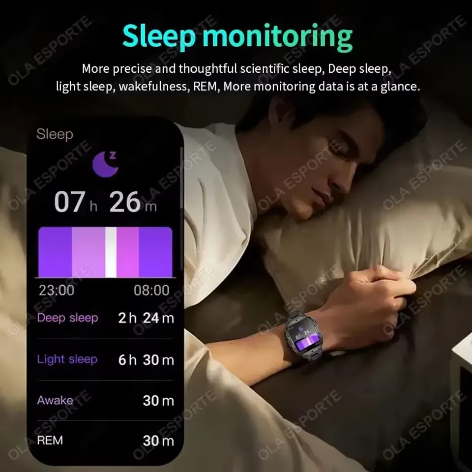 2026 New Rugged Military GPS Smart Watch - Image 3